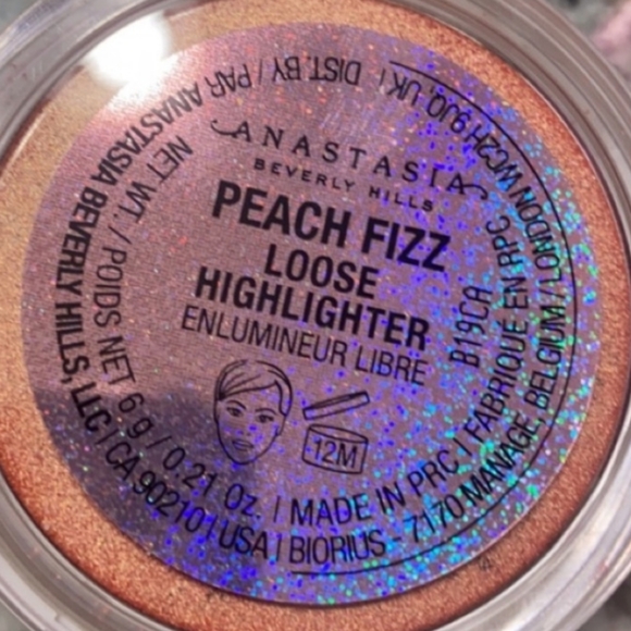 Anastasia Beverly Hills Loose Highlighter Peach Fizz 🍑 - Picture 4 of 5